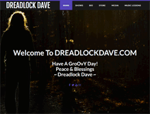 Tablet Screenshot of dreadlockdave.com